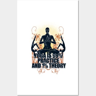 Yoga : Practicee Posters and Art